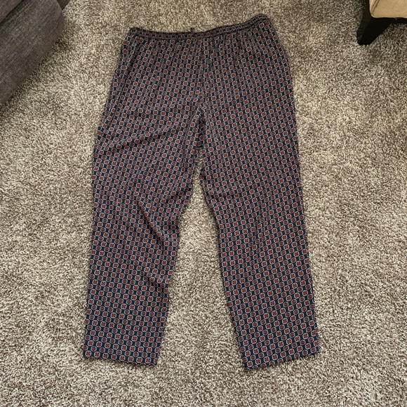 Lane Bryant Soft Patterned Drawstring Pants - Picture 6 of 6